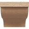 Ekena Millwork 4in. W x 4in. H x 32in. L Garner Woodgrain TimberThane Rafter Tail, Primed Tan RFTUR04X04X32GARRCPR - alternate 3